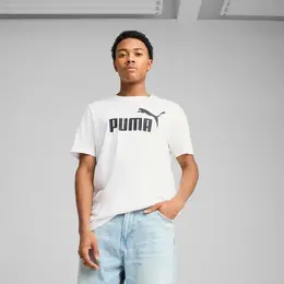 PUMA: Белая футболка  Essentials