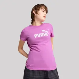 PUMA: Фиолетовая футболка  Ess