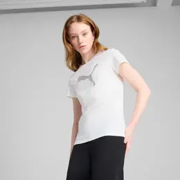 PUMA: Белая футболка  Essentials