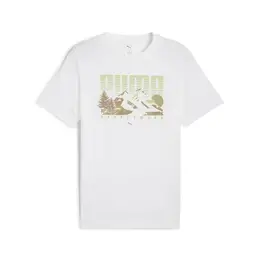PUMA: Белая футболка 