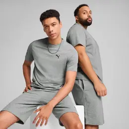 PUMA: Серая футболка  Essentials