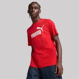 PUMA: Красная футболка  Essentials