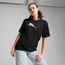 PUMA: Чёрная футболка 