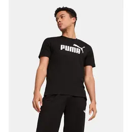 PUMA: Чёрная футболка  Essentials