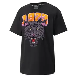 PUMA: Чёрная футболка 