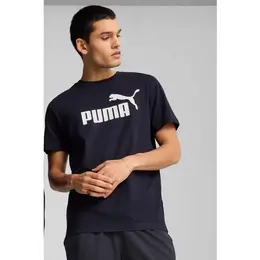 PUMA: Синяя футболка  Essentials