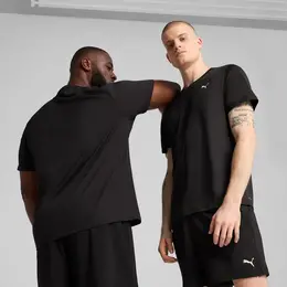 PUMA: Чёрная футболка 