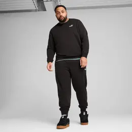 PUMA: Чёрный свитшот  Essentials