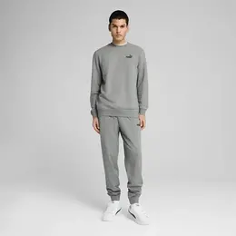 PUMA: Серый свитшот  Essentials