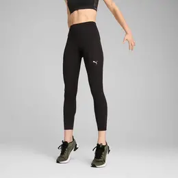 PUMA: Чёрные легинсы  Essentials