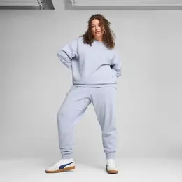 PUMA: Голубой свитшот  Ess