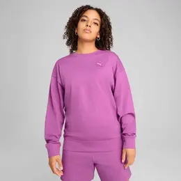 PUMA: Фиолетовый свитшот  Elevated