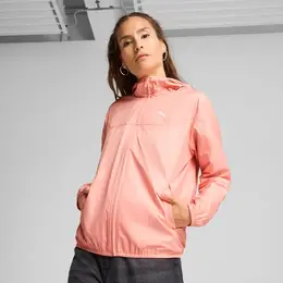 PUMA: Розовая куртка  Ess