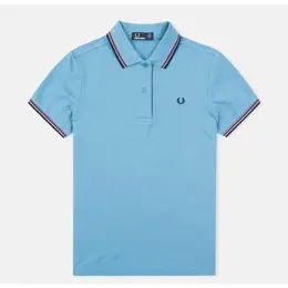 FRED PERRY: Голубое поло 