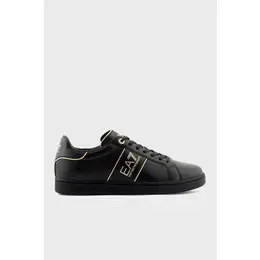 EA7 EMPORIO ARMANI: Чёрные кеды 