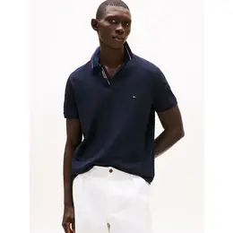 TOMMY HILFIGER: Синее поло 