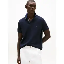 TOMMY HILFIGER: Синее поло 