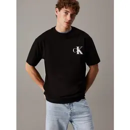Calvin Klein Jeans: Чёрная футболка 