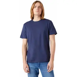 Wrangler: Синяя футболка 