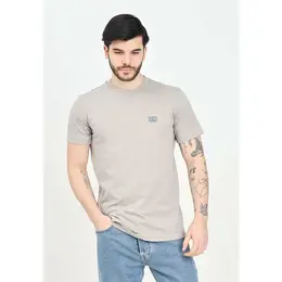 Calvin Klein Jeans: Серая футболка 