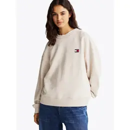 Tommy Jeans: Бежевый свитшот 