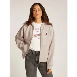 Tommy Jeans: Бежевая толстовка 