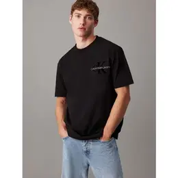 Calvin Klein Jeans: Чёрная футболка 