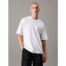 Calvin Klein Jeans: Белая футболка 