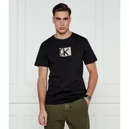 Calvin Klein Jeans: Чёрная футболка 