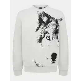 Armani Exchange: Белый свитшот 