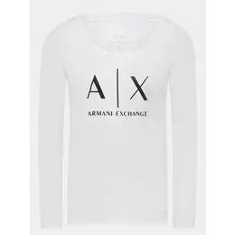 Armani Exchange: Белый свитшот 