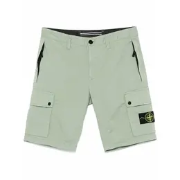 Stone Island: Зелёные шорты 