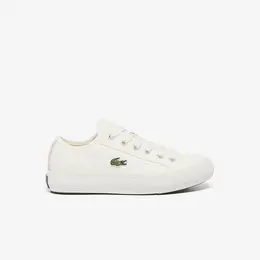 LACOSTE: Белые кеды 