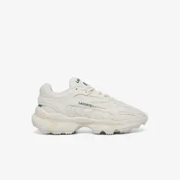 LACOSTE: Белые кроссовки 