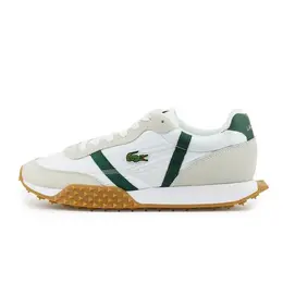 LACOSTE: Белые кроссовки 