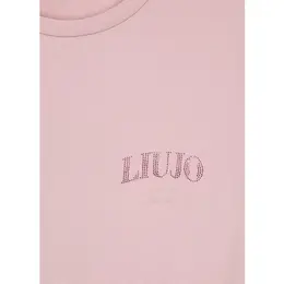 LIU JO: Розовая футболка 