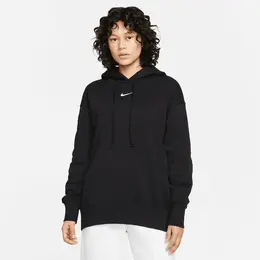 NIKE: Чёрная толстовка 