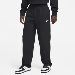 NIKE: Чёрные брюки  Club