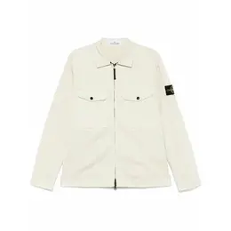 Stone Island: Бежевая куртка 