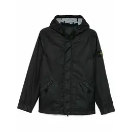 Stone Island: Чёрная куртка  Membrana