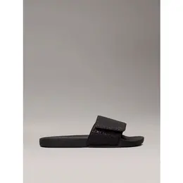 CALVIN KLEIN: Чёрные шлёпанцы 