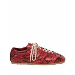 Dries Van Noten: Красные кроссовки 