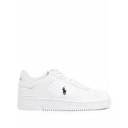 Polo Ralph Lauren: Белые кроссовки 