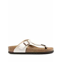 Birkenstock: Бежевые шлёпанцы  Gizeh