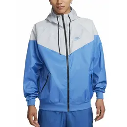 NIKE: Голубая куртка  Sportswear