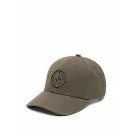 Stone Island: Кепка  Compass цвета хаки