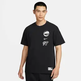 NIKE: Чёрная футболка 