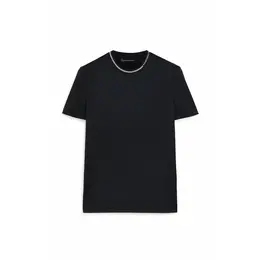 EMPORIO ARMANI: Тёмная футболка 
