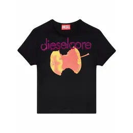 DIESEL: Чёрная футболка 