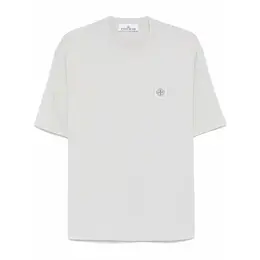Stone Island: Серая футболка 